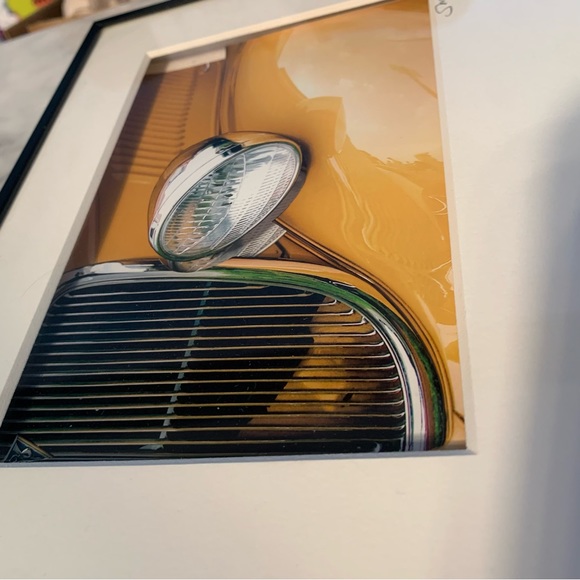 Scott Matyjaszek  / Artëphax 3D photo sculpture. yellow classic car - Picture 2 of 5